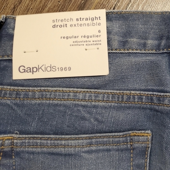 GAP Kids 1969 Thermolite Denim Stretch Pants Size 6 - Picture 4 of 9